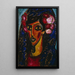 La Mantille bleue - Alexej von Jawlensky — ingelijst kunstwerk aan de muur
