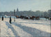 Winterlandschap vanaf de kustlijn van Stockholm - Alfred Bergström — weergave van het kunstwerk