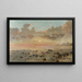 Zeezicht, zonsopgang - Alfred Casile — ingelijst kunstwerk aan de muur