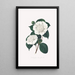 Illustraties en beschrijvingen van de planten die de natuurlijke orde van de Camellieae vormen Pl21 - Alfred Chandler — ingelijst kunstwerk aan de muur