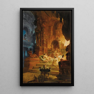Alfred Choubrac - Scheherazade And The Sultan.webp