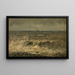 Ruwe zee - Alfred de Knyff — ingelijst kunstwerk aan de muur