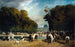 L'kunstdruk van de artillerie die kampeert in de tuin van de Tuileries eind september 1870 - Alfred Decaen — weergave van het kunstwerk
