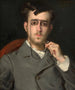 Portrait painting presumed of Mr. Camille le Senne - Alfred Dehodencq — artwork view