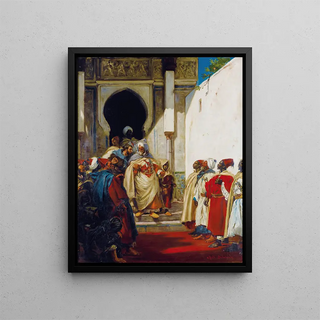 Alfred Dehodencq - The Pacha Going Out.webp