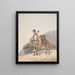 Verkoper van brandhout op Tenerife - Alfred Diston — ingelijst kunstwerk aan de muur