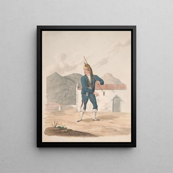 La Palma - Alfred Diston — framed artwork on a wall