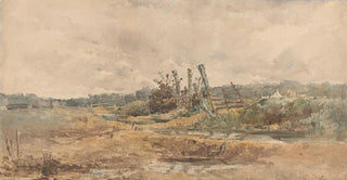 Alfred Downing Fripp - River Landscape.webp