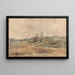 Landschap met rivier - Alfred Downing Fripp — ingelijst kunstwerk aan de muur