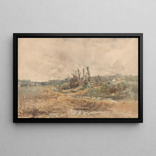 Alfred Downing Fripp - River Landscape.webp