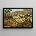Les Insectes, mille-pattes et araignées, pl. 16 - Alfred Edmund Brehm — framed artwork on a wall
