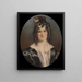 Mme Mary Cawse - Alfred Edward Chalon — ingelijst kunstwerk aan de muur