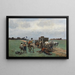 Berwältigt - Alfred Friedländer — framed artwork on a wall