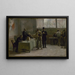 Het algemeen stemrecht - Alfred Henri Bramtot — ingelijst kunstwerk aan de muur