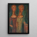 Reproduction of the painting Duality - Alfred Henry Maurer
