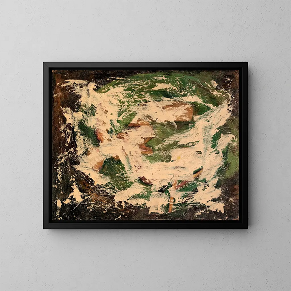 Untitled Painting - Alfred Henry Maurer — framed artwork on a wall