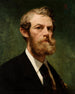 Zelfportret - Alfred Izydor Romer — weergave van het kunstwerk