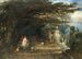 Terrasse de Haddon Hall - Alfred Joseph Woolmer — weergave van het kunstwerk
