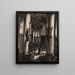 van het Antwerpse Sint-Jacobskerk - Alfred Ost — ingelijst kunstwerk aan de muur