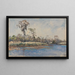 Een beekje in Wilmington, NC - Alfred Parsons — ingelijst kunstwerk aan de muur