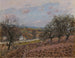 Bougival - Alfred Sisley — weergave van het kunstwerk