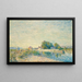 De waterkrachtcentrale van het Loing-kanaal, Saint-Mammès - Alfred Sisley — ingelijst kunstwerk aan de muur