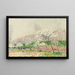 De bloesemende appelbomen - Alfred Sisley — ingelijst kunstwerk aan de muur
