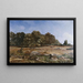 Lisière de la forêt de Fontainebleau - Alfred Sisley — ingelijst kunstwerk aan de muur