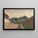 Marly-le-Roi - Alfred Sisley — ingelijst kunstwerk aan de muur