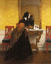 Het boeket - Alfred Stevens — weergave van het kunstwerk