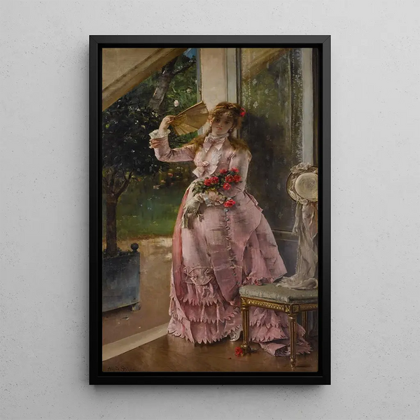 Zomer - Alfred Stevens — ingelijst kunstwerk aan de muur