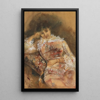 Alfred Stevens - Portrt der Sarah Bernhardt.webp