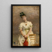 Reproduction of the painting Young woman by the sea - Alfred Stevens
