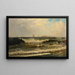 Golven die breken - Alfred Thompson Bricher — ingelijst kunstwerk aan de muur