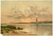 Zonsondergang Shinnecock Bay - Alfred Thompson Bricher — weergave van het kunstwerk