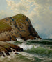 Tête blanche Monhegan - Alfred Thompson Bricher — weergave van het kunstwerk