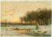 Winter in Maine - Alfred Thompson Bricher — weergave van het kunstwerk