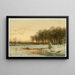 Winter in Maine - Alfred Thompson Bricher — ingelijst kunstwerk aan de muur