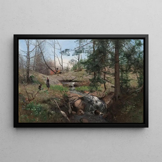 Alfred Thrne - Spring in the Country.webp