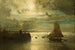 Landschap bij maanlicht - Alfred Wahlberg — weergave van het kunstwerk