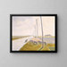 De weg naar Nieuport - Alfred William Finch — ingelijst kunstwerk aan de muur