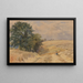 Het hooiveld - Alfred William Hunt — ingelijst kunstwerk aan de muur
