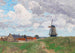 Een windmolen in Flessinge - Alfred Zoff — weergave van het kunstwerk
