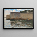 Terugkeer van de vissers van Concarneau - Alfred Zoff — ingelijst kunstwerk aan de muur