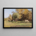 Zomerse landschap met koeien - Alfred Zoff — ingelijst kunstwerk aan de muur