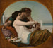 Algen en Boniface - Alexandre Cabanel — weergave van het kunstwerk