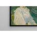 Reproduction of the painting of Alice Gamby bust - Berthe Morisot