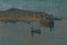 Vue du port au crépuscule - Alice Hogarth Nicholson — weergave van het kunstwerk