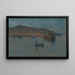Vue du port au crépuscule - Alice Hogarth Nicholson — ingelijst kunstwerk aan de muur