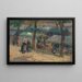 Marktdag in Bretagne - Alice Hogarth Nicholson — ingelijst kunstwerk aan de muur